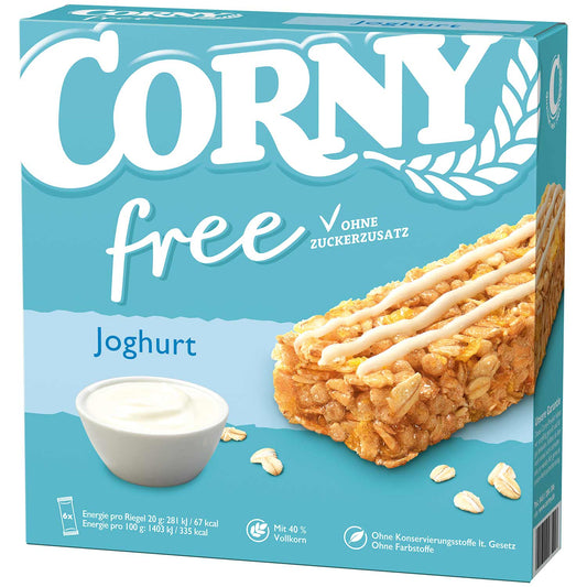 Corny free Joghurt 6x20g MHD: 14.07.25