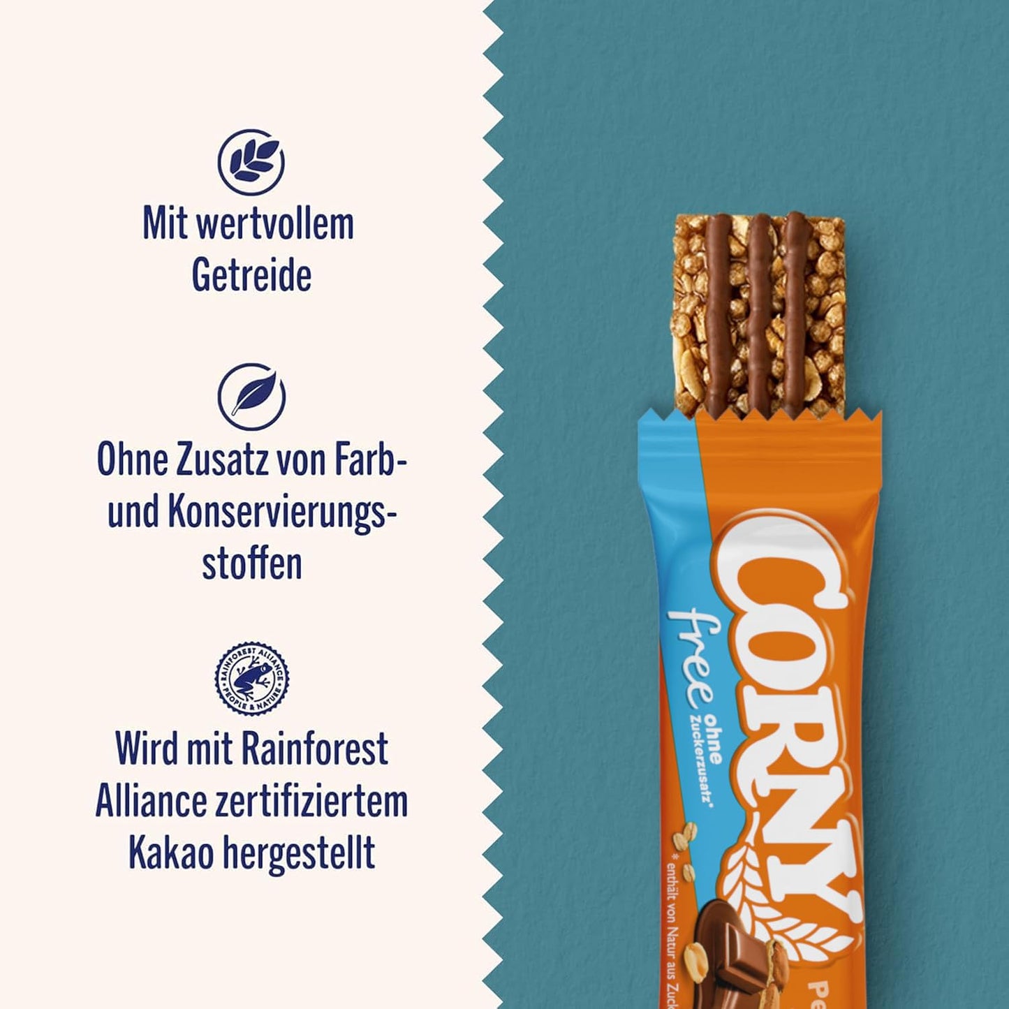 CORNY free Peanut & Choc 