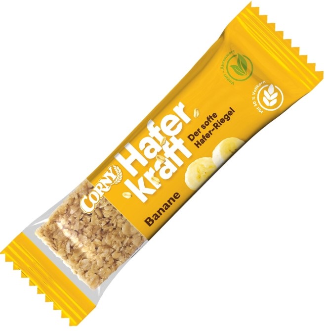 Corny Haferkraft Banane 4x35g MHD: 12.01.2026