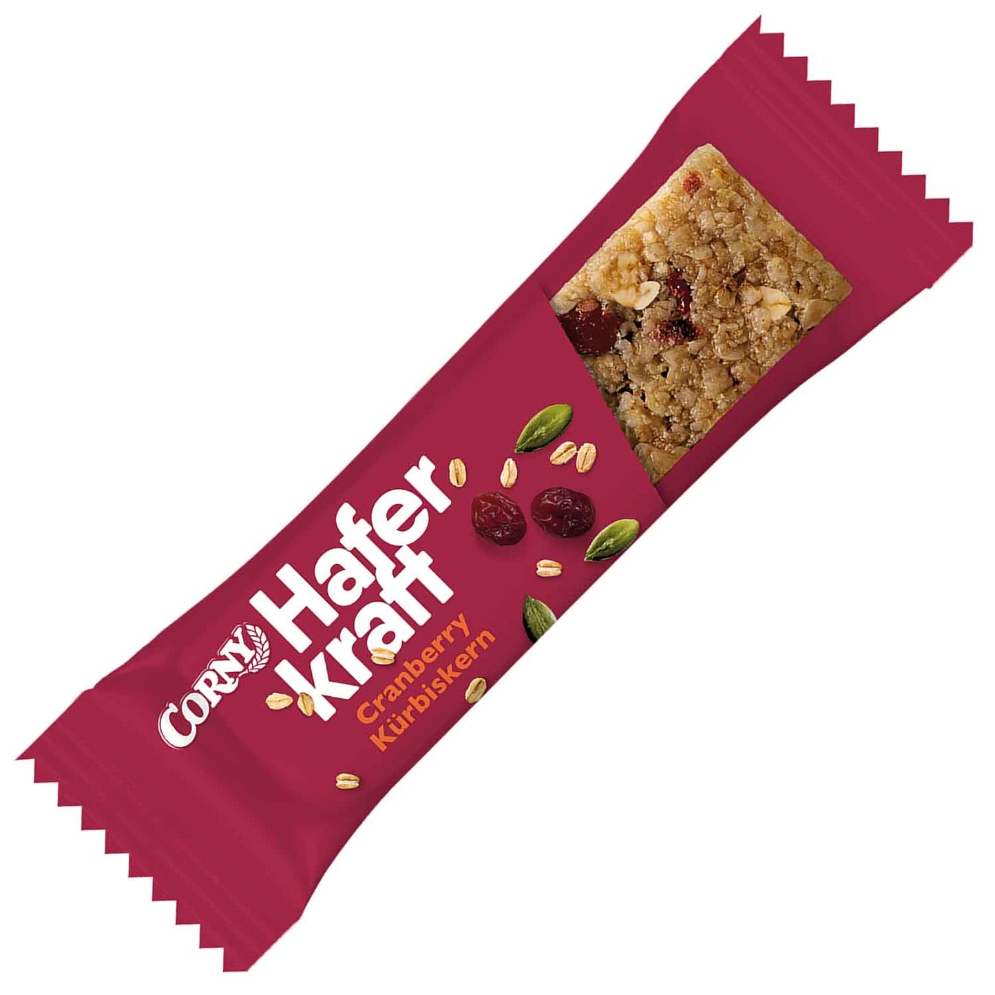 Corny Haferkraft Cranberry-Kürbiskern 100x35g MHD:04.07.2026