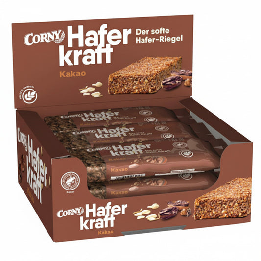 Corny Haferkraft Kakao 12er Thekendisplay