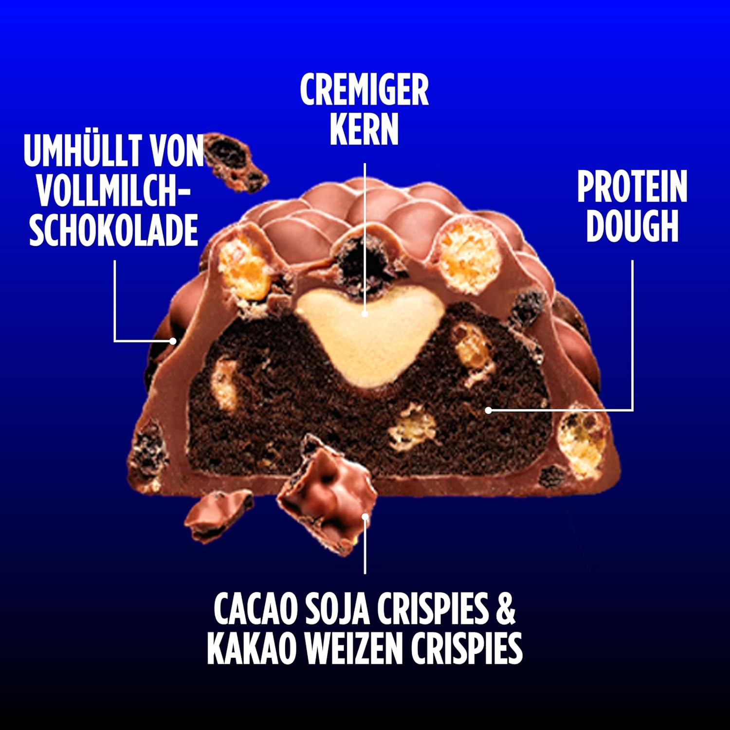 CORNY Protein Crunchy Chocolate Banana Flavour 
