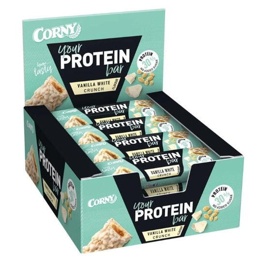 Corny Protein Crunchy Vanilla & White Choc Thekendisplay
