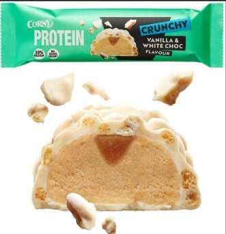 Corny Protein Crunchy Vanilla & White Choc 45g