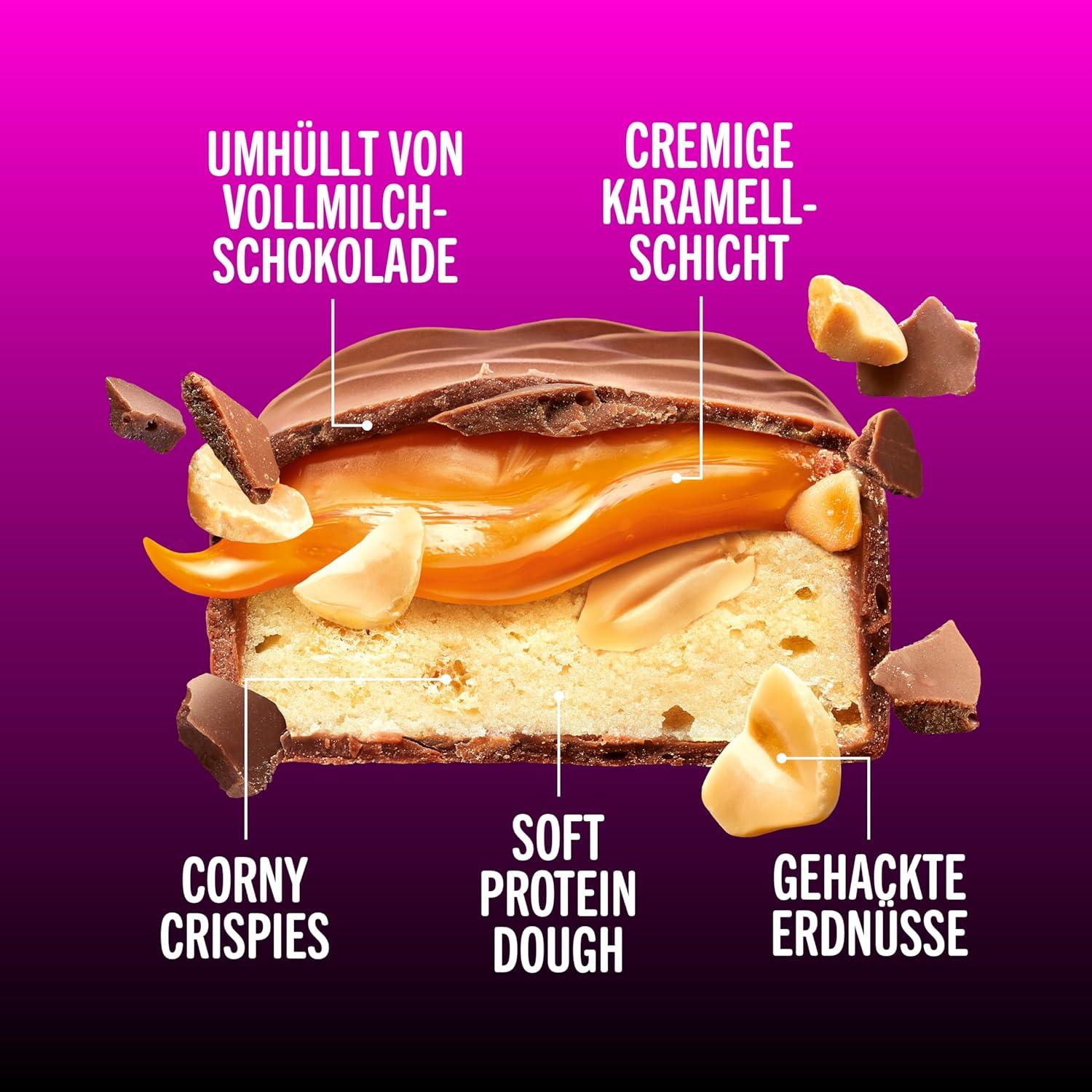 CORNY Protein soft Peanut Caramel Flavour 