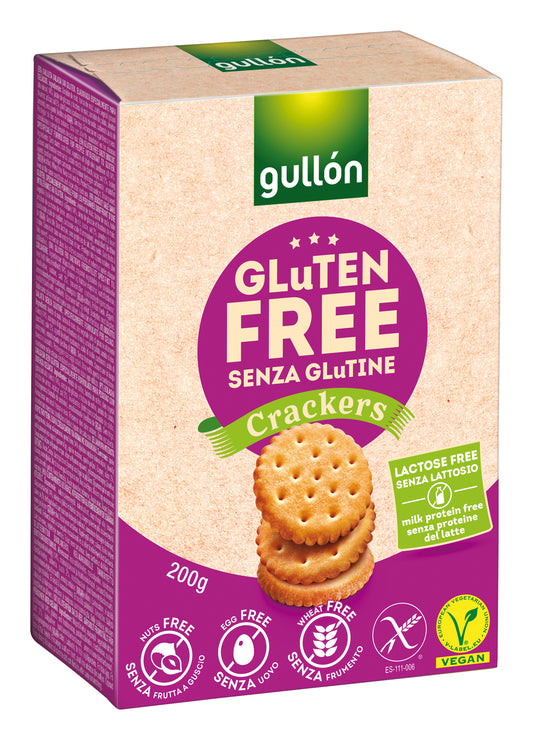 Gullon Glutenfrei Cracker  200g MHD:08.05.2026