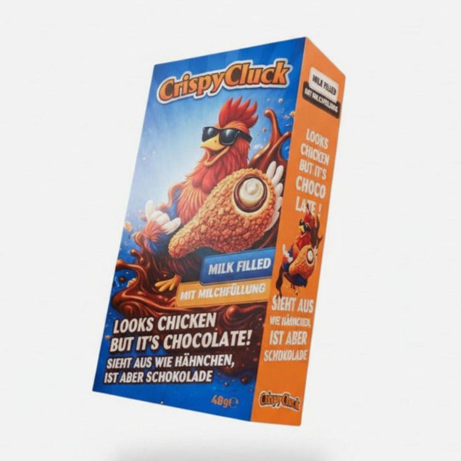 CrispyCluck Chicken Wings Chocolade - Melk 48g