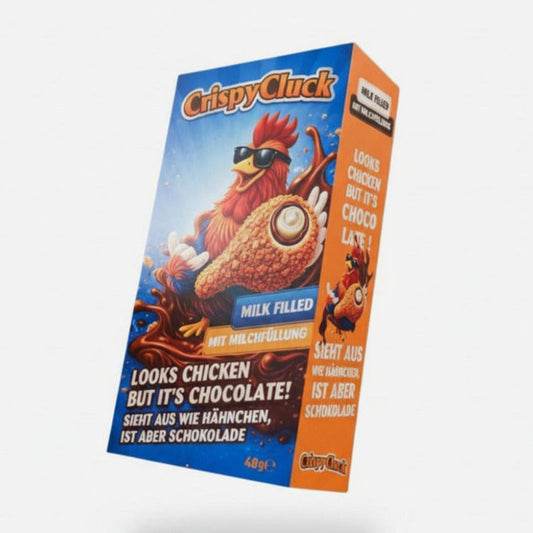 CrispyCluck Chicken Wings Schokolade - Milk 48g