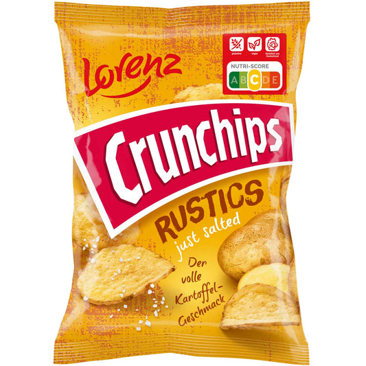 Crunchips Rustics Just Salted 110g MHD:11.08.25