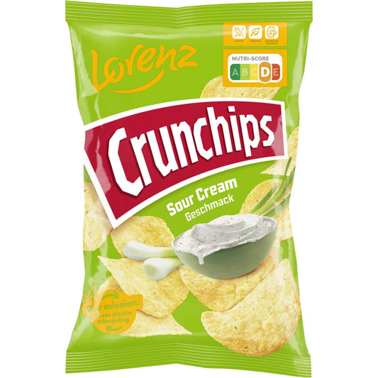 Crunchips Sour Cream 150g MHD:01.10.2025