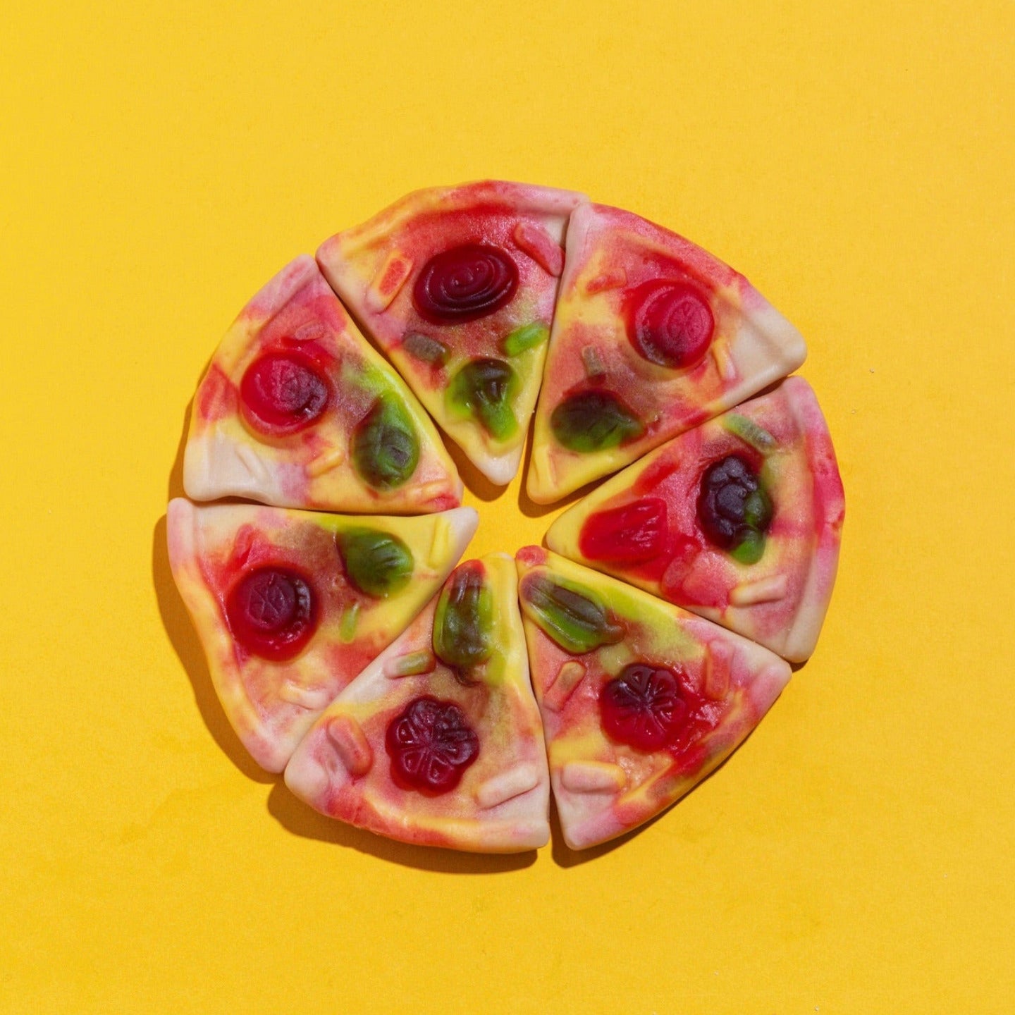 Damel Fruchtgummi Pizzastücke