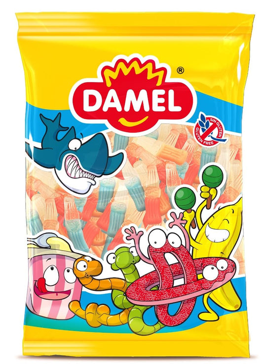 Damel Farbige Flaschen 1 Kilo