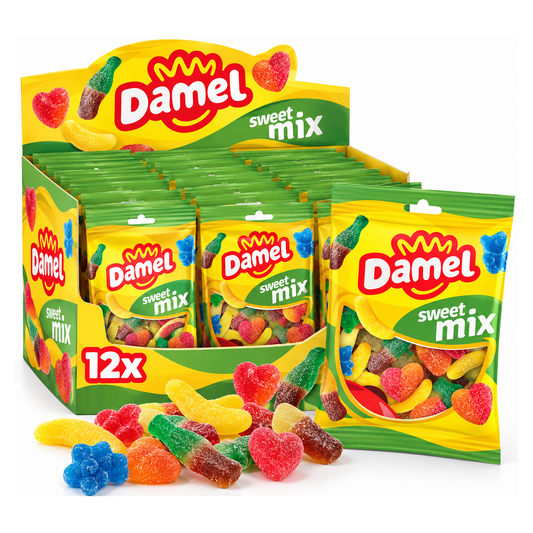Damel Fruchtgummi Sweet Mix 12 x 80g