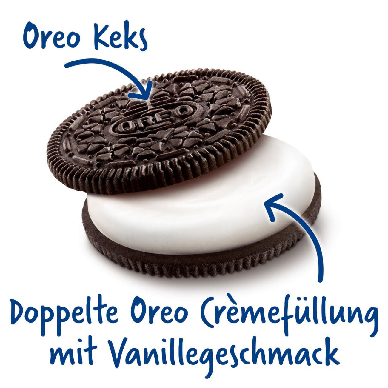 Oreo Double Creme - Cremefüllung mit Vanillegeschmack