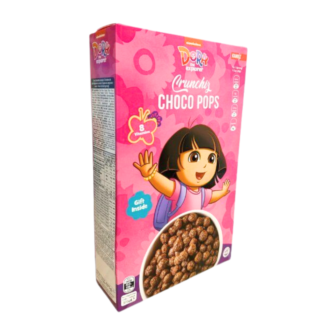 Dora Crunchiz Choco Pops 375g