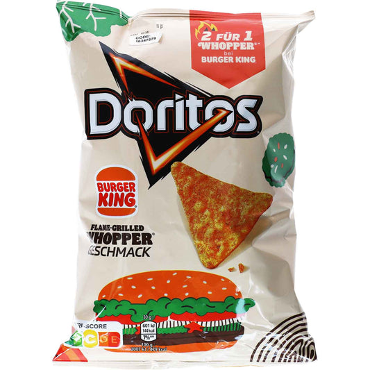 Doritos Burger King Flame-Grilled Whopper 100g