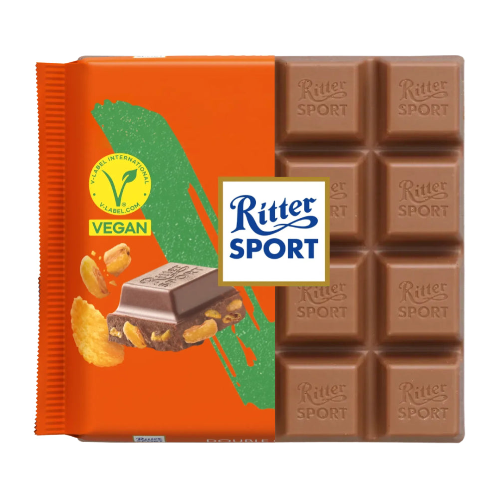 Double Crunch Schokolade - vegan - Ritter Sport