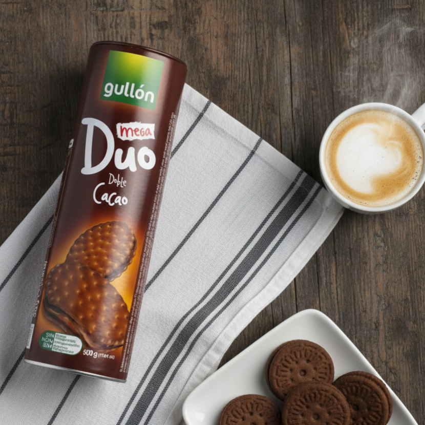 Galletas Mega Duo Doble Cacao