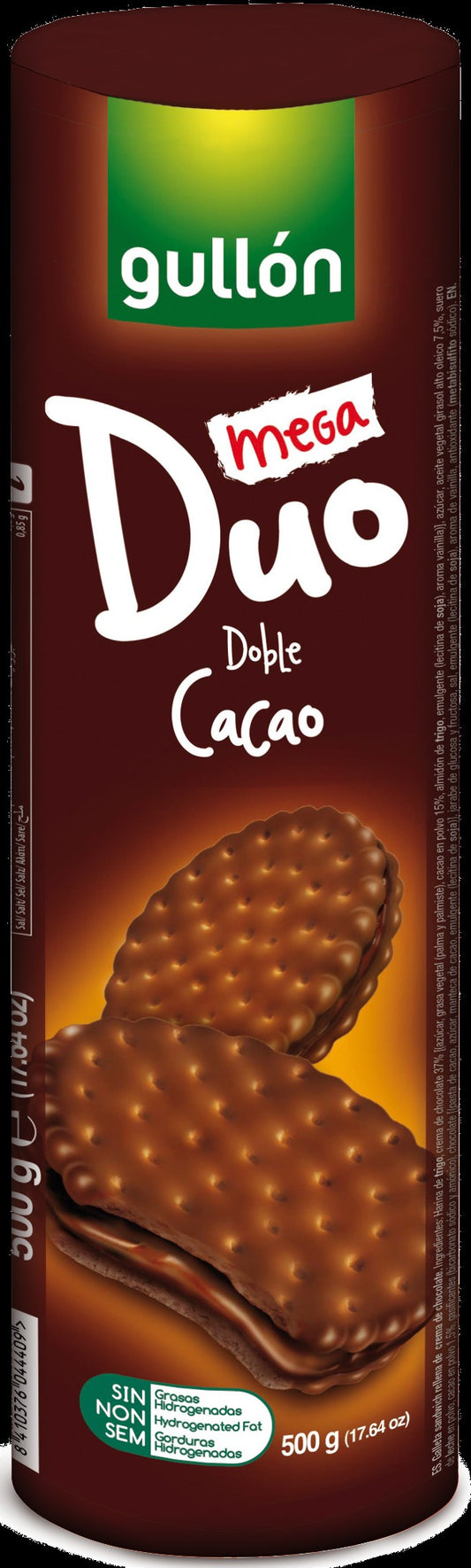 Gullon Duo doble cacao 500g