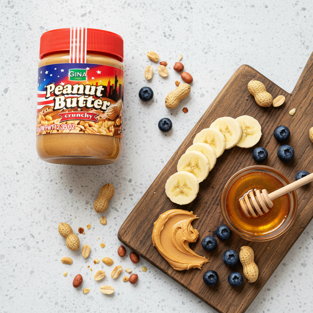 Gina Peanut Butter Crunchy