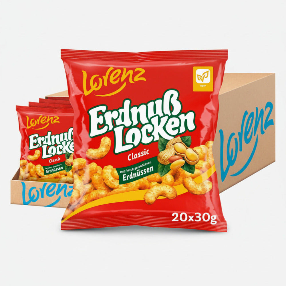 Lorenz Rizos De Cacahuete Clásicos 20 x 30g