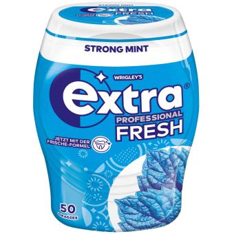 Extra Professional Fresh Strong Mint 50er 70 g MHD: 14.04.2025