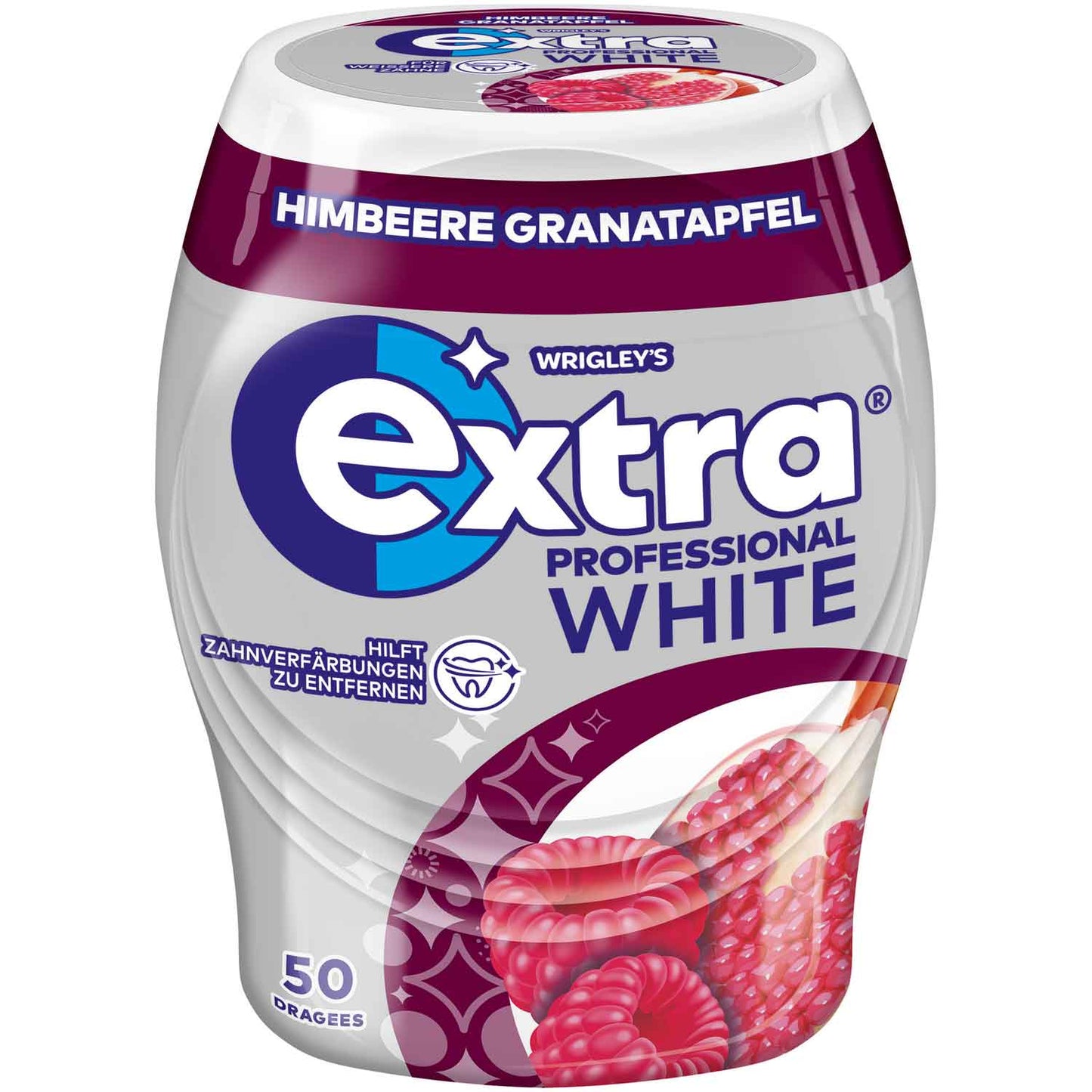 Extra professionele witte frambozenpomegranaat 50s