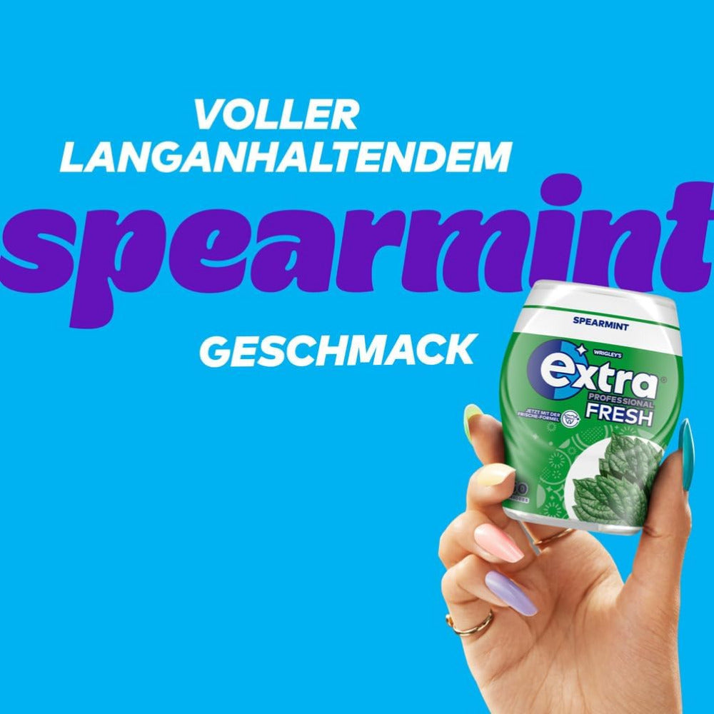 Voller langanhaltender Spearmint Geschmack