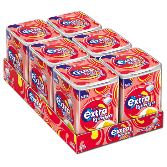 Extra Refreshers Strawberry-Lemon 35er (468 g) MHD: 23.06.2026