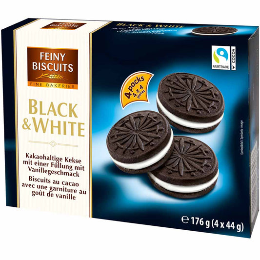 Biscuits feiny noirs et blancs 176g DDM:30.10.2025