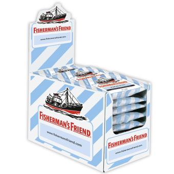 Fisherman's Friend Eucalyptus ohne Zuckerzusatz 24x25g MHD: 12.26