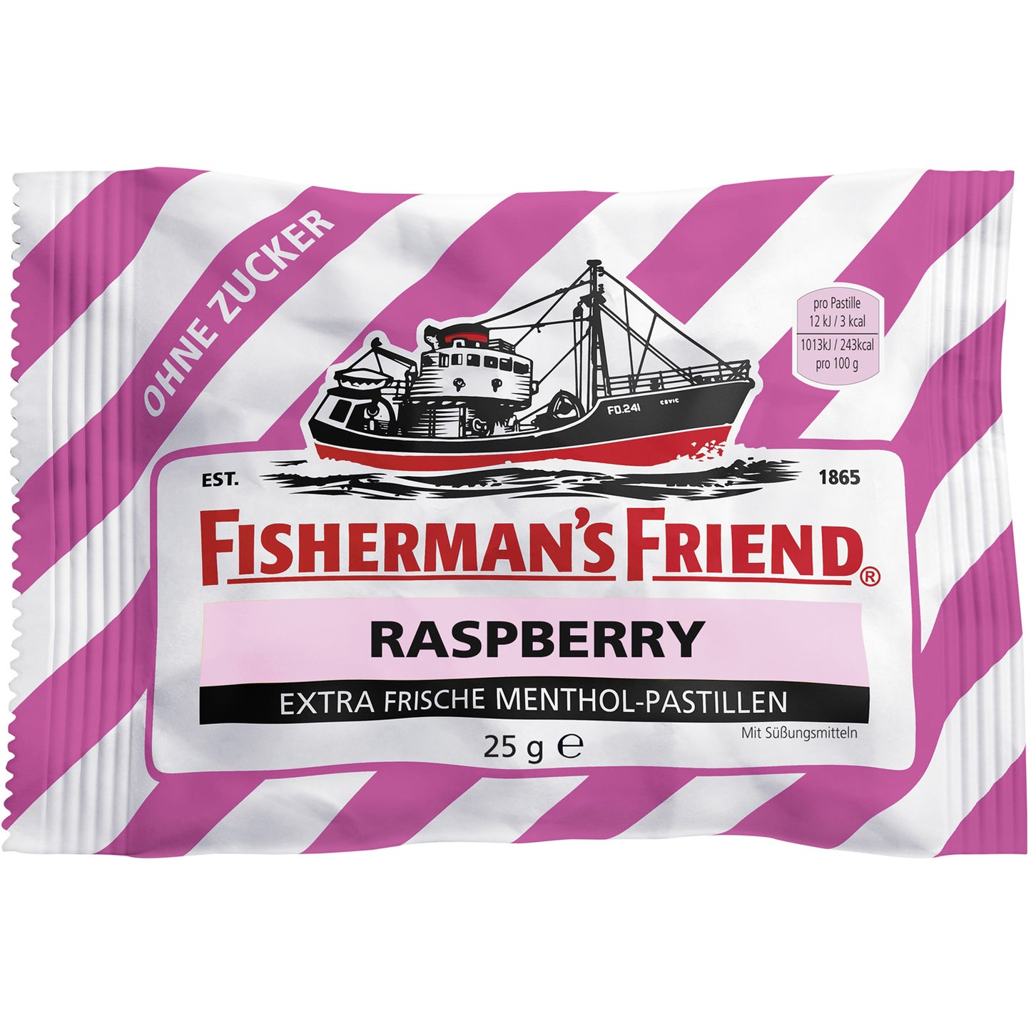 Fisherman's Friend Raspberry ohne Zucker 24x25g