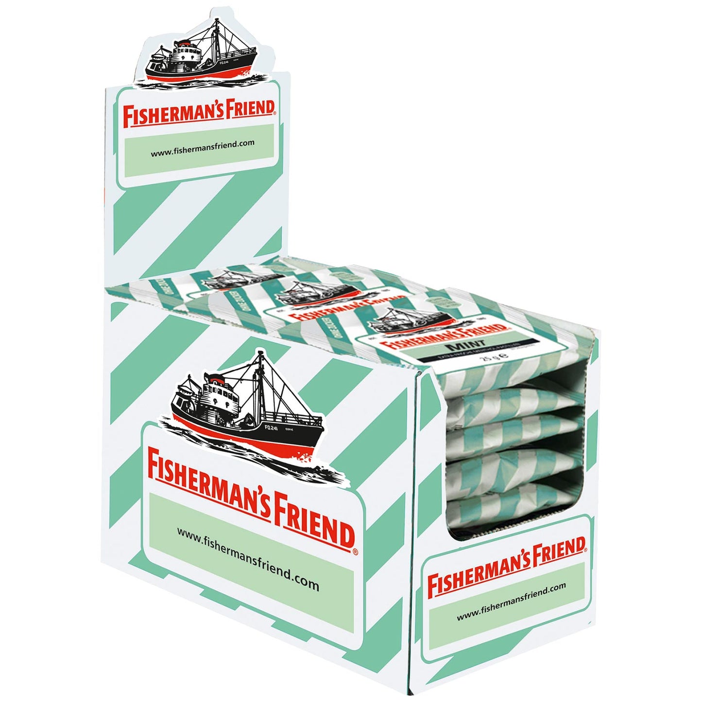 Fisherman's Friend Mint ohne Zucker 24x25g MHD:31.07.2027