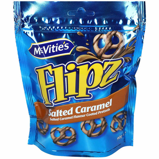 Flipz Salted Caramel 90g MHD: 16.01.2025