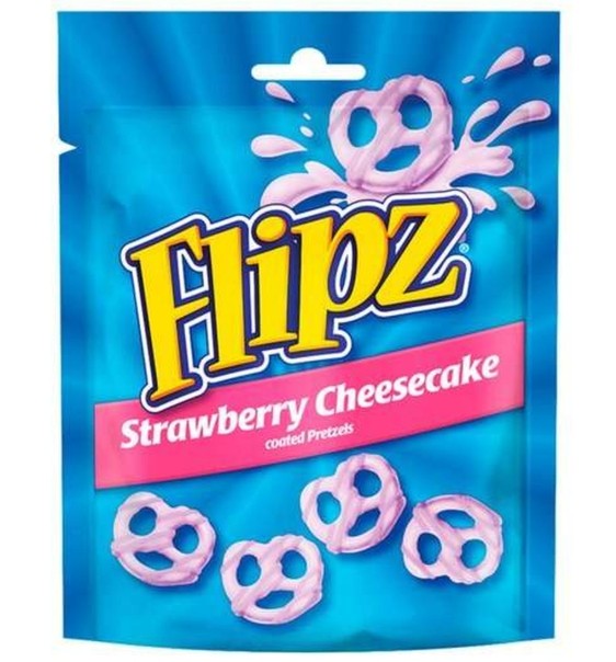 Flipz Strawberry Cheesecake 90g MHD: 13.06.2026