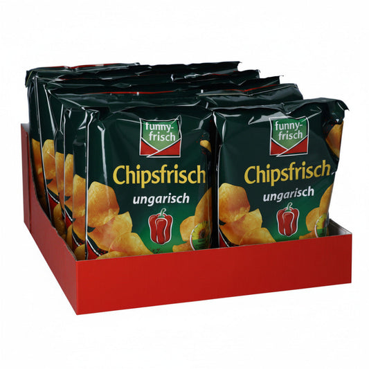 Funny Frisch Chips Ungarisch 12x40g Karton