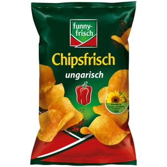 funny-frisch Chipsfrisch ungarisch 150g MHD:31.03.25