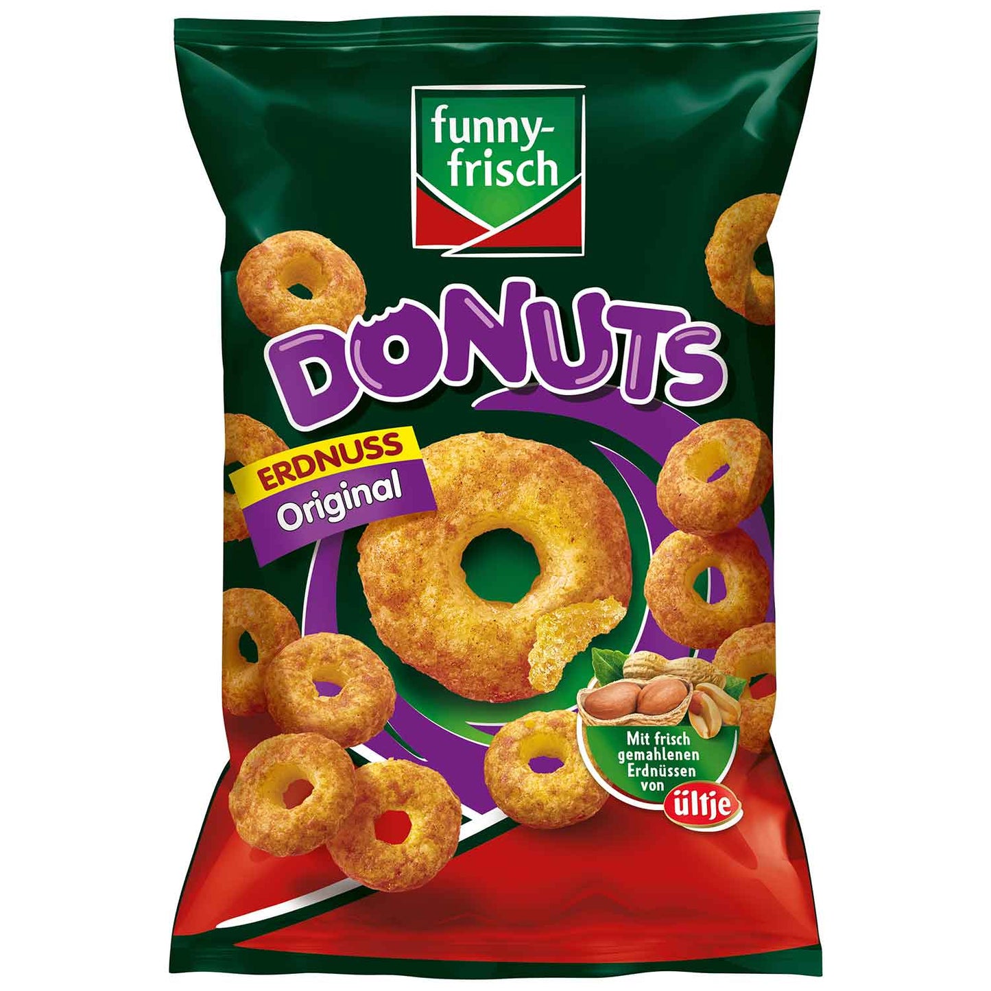 funny-frisch Donuts Erdnuss original 110g MHD: 03.02.2025