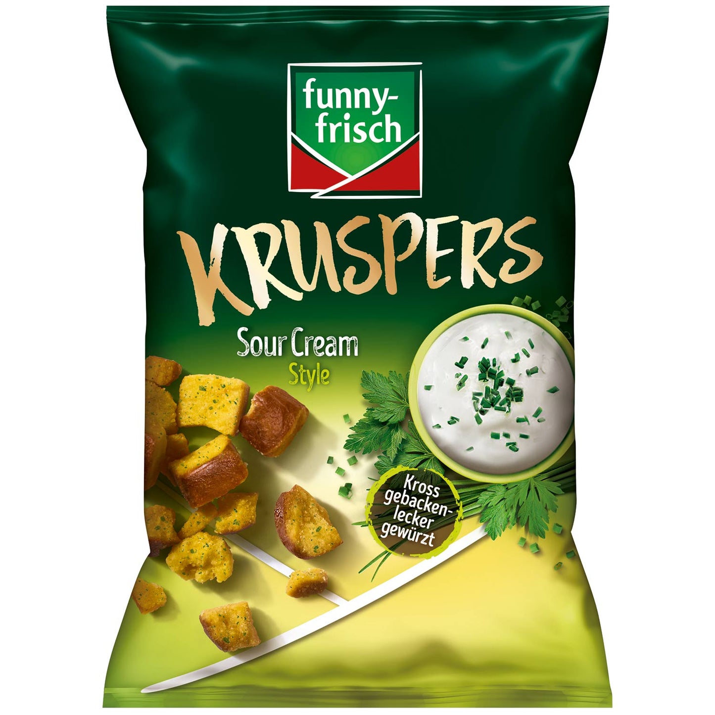 funny-frisch funny-frisch Kruspers Sour Cream Style 120g MHD: 03.02.25