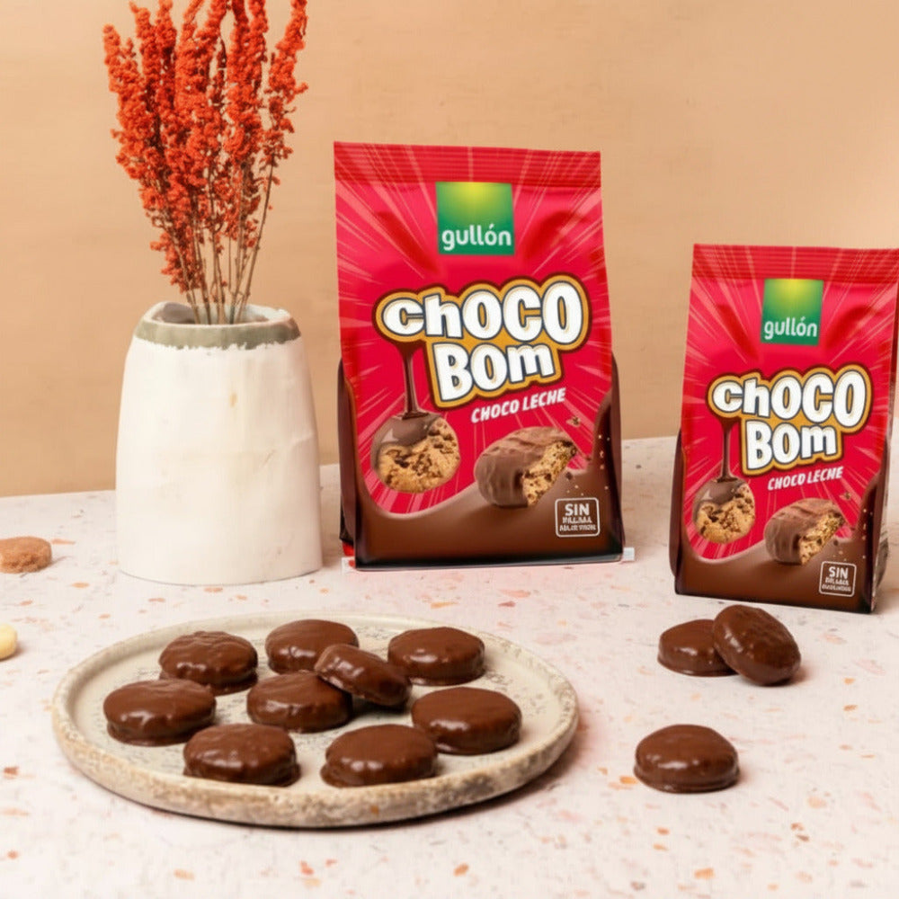 Galletas ChocoBom Chocolate con Leche