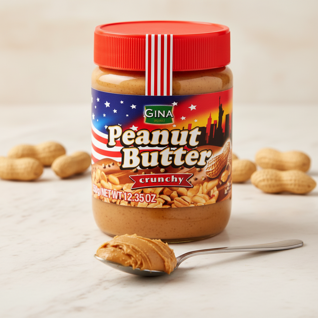 Gina Peanut Butter Crunchy