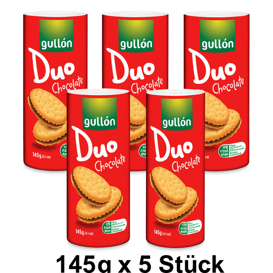 Gullon Duo Choco Bundle 5x145g x 5