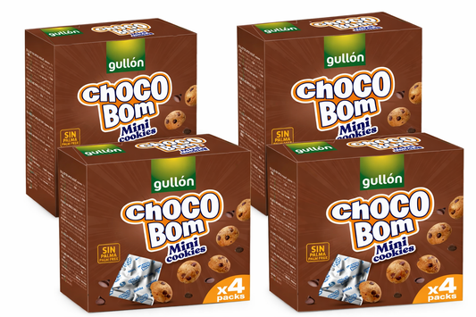 Gullón Chocobom Mini Cookies 160g x 4