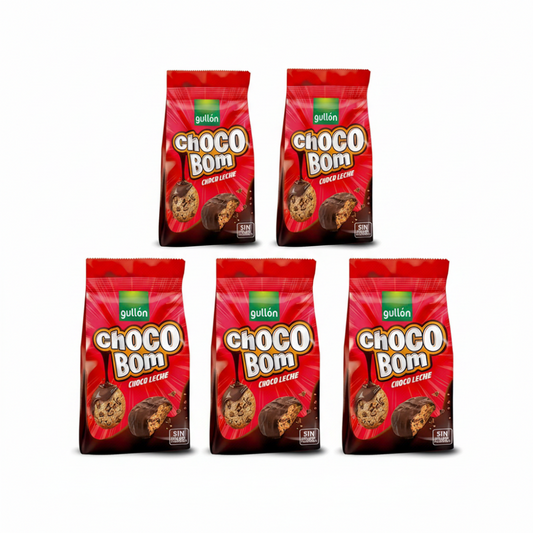 Gullón Chocobom choco leche 5 x 100g Bundle im Angebot