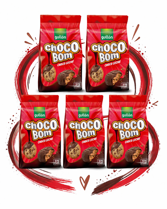 Gullón Chocobom choco leche 100g x 5