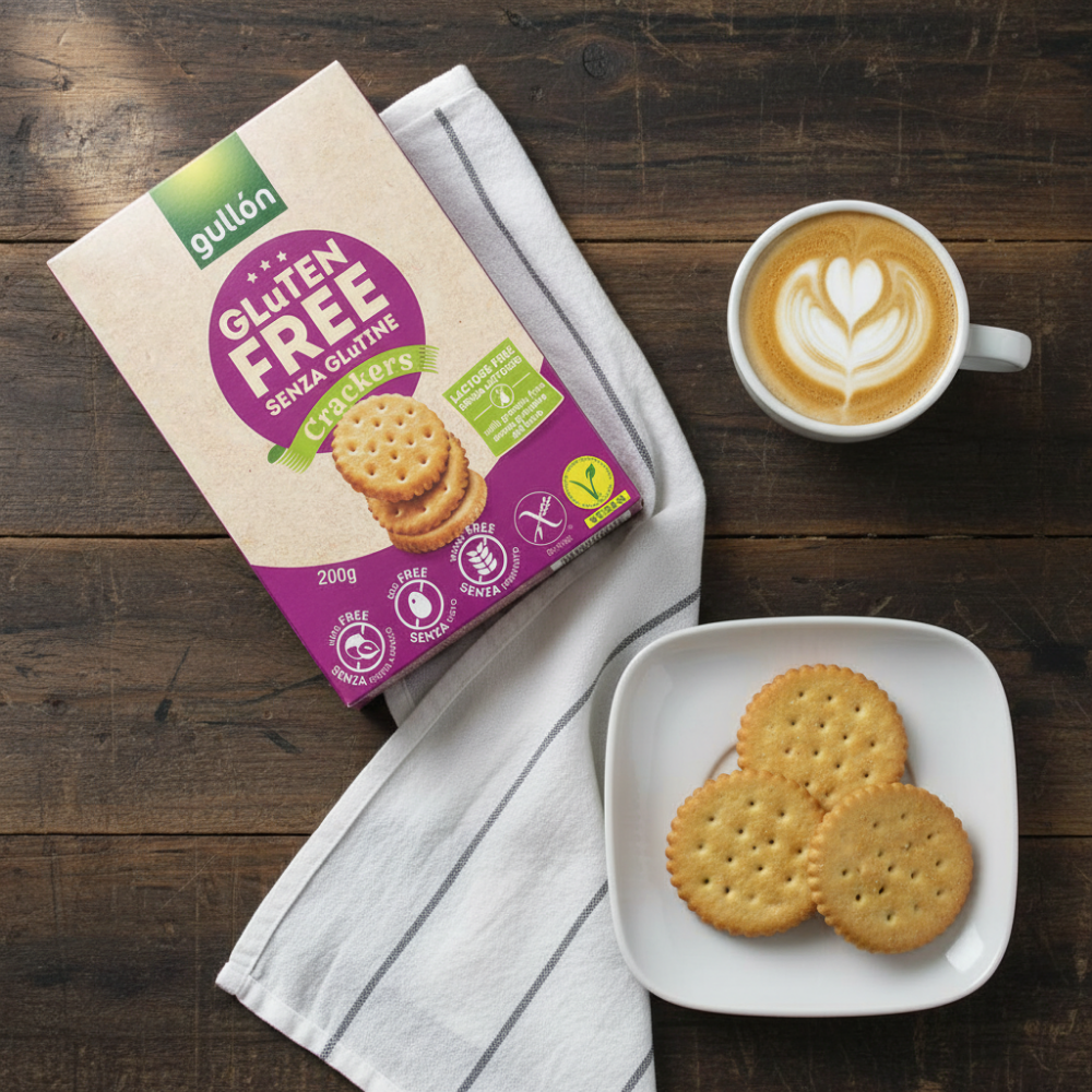 Gullon Cracker - Glutenfrei, laktosefrei und vegan