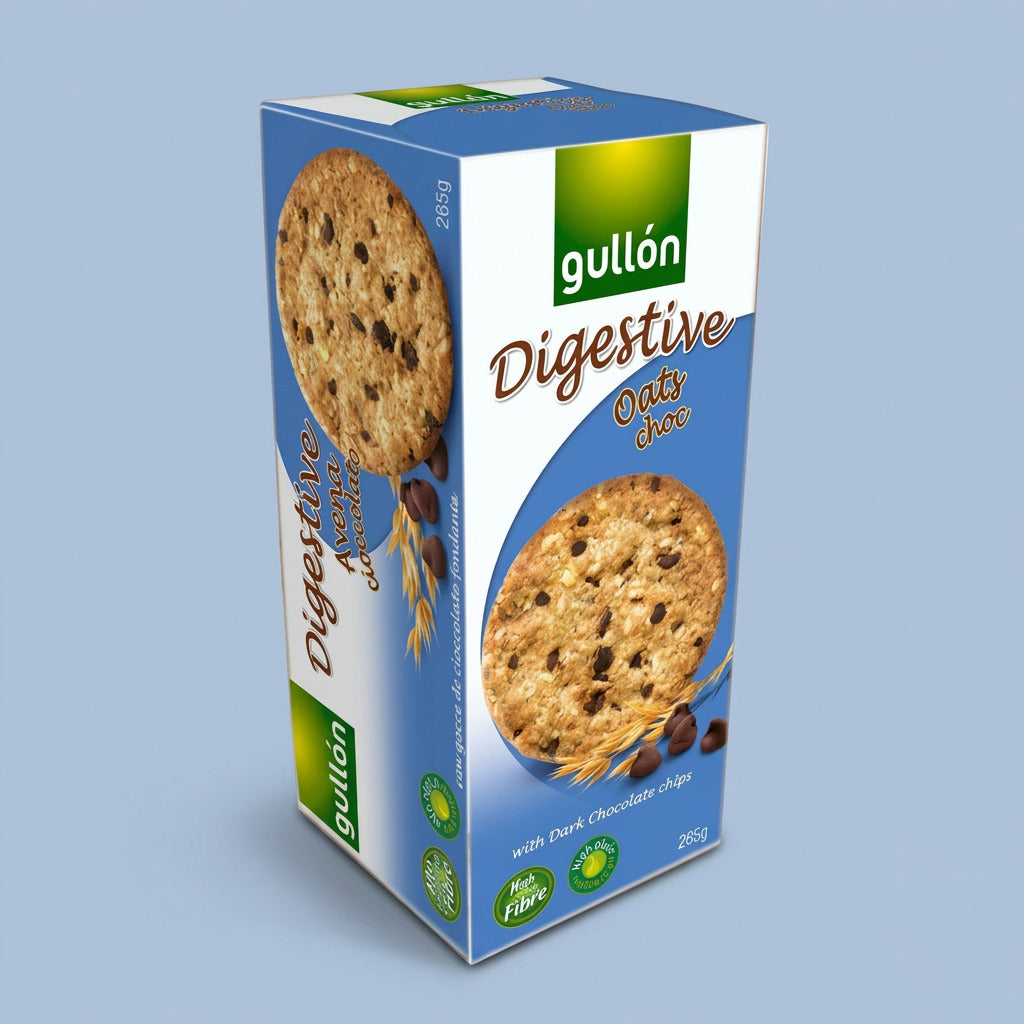 Gullón Digestive Avena Choco 265g - vertikal