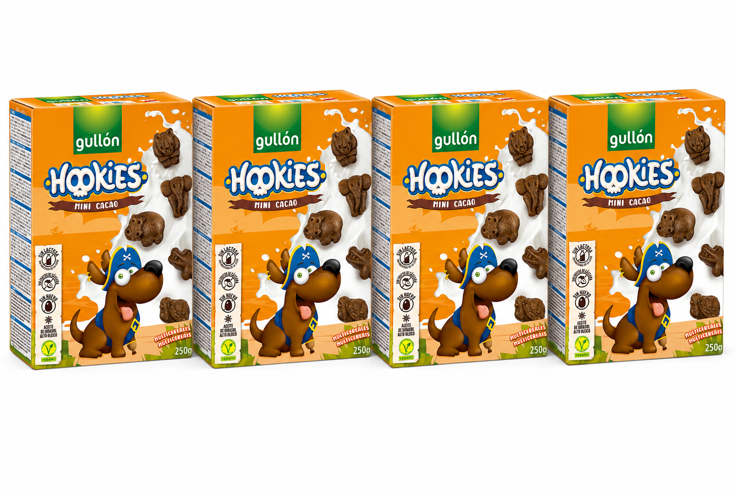 Gullón Hookies Mini Choco 4 x 250g