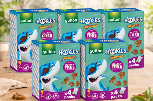 Gullón Hookies Sharkies glutenfrei 160g x 5