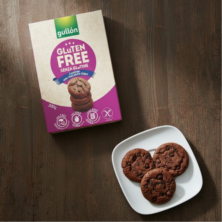 Gullon mini chips choco Cookies Glutenfrei